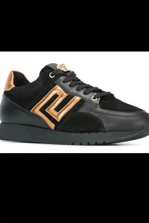 versace greek key running shoes ebay|VERSACE .